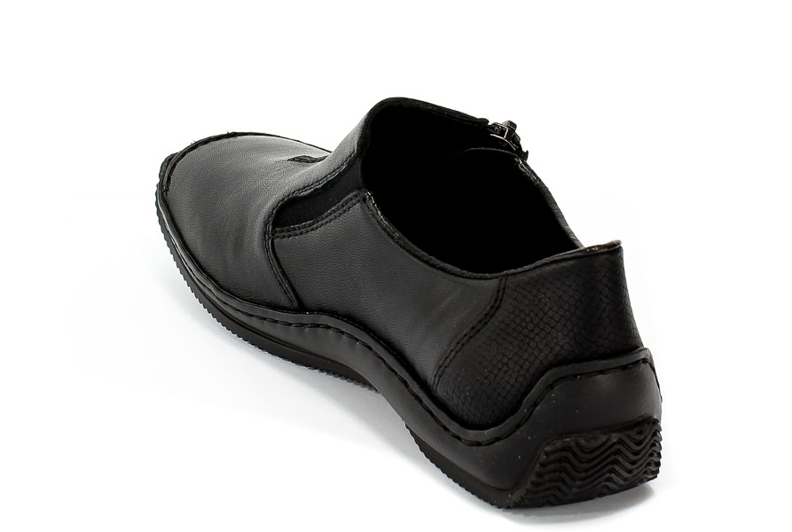 Półbuty Rieker L1780-00 Black