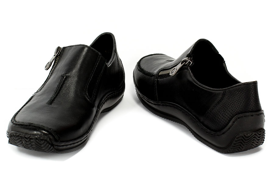 Półbuty Rieker L1780-00 Black