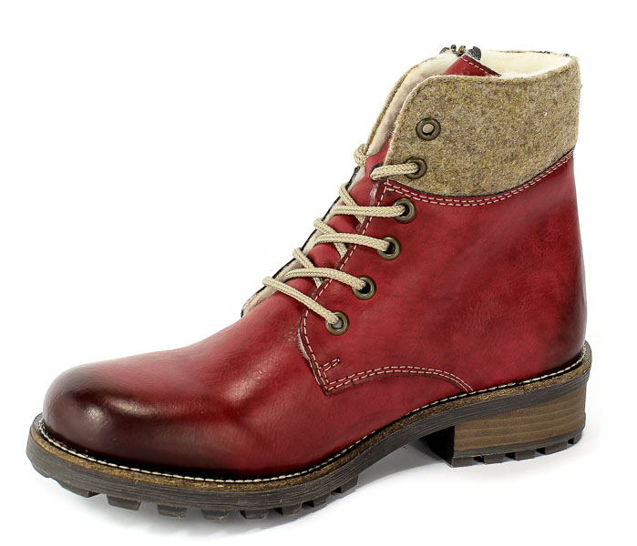 Trzewiki Rieker Z0441-35 Red Combination