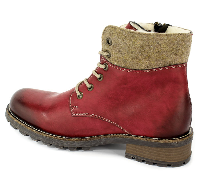 Trzewiki Rieker Z0441-35 Red Combination