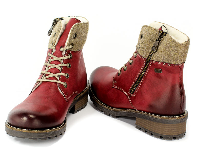 Trzewiki Rieker Z0441-35 Red Combination