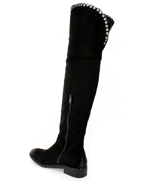 Kozaki Sokolski HX 17005-73 BLK Czarny