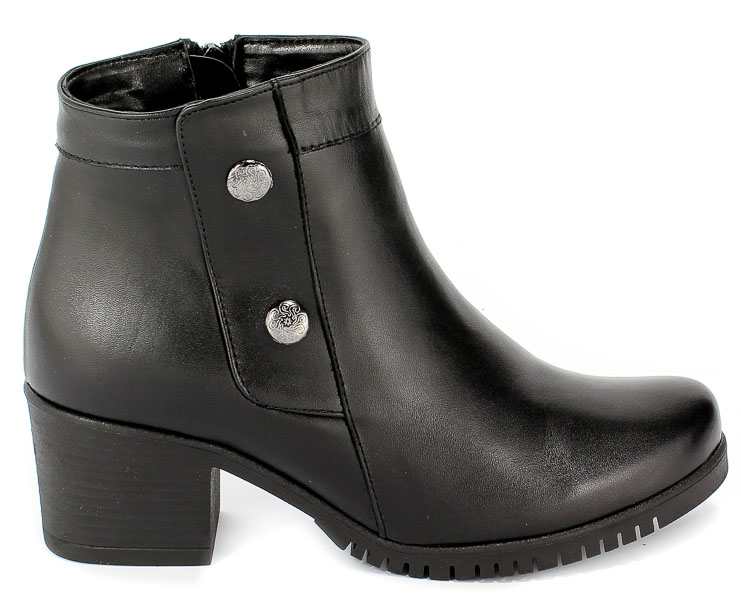 Botki Silwano W-106 Czarne Lico