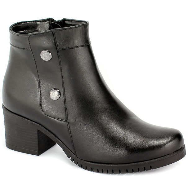 Botki Silwano W-106 Czarne Lico