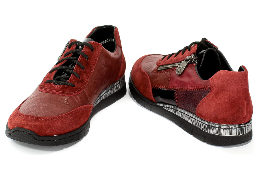 Półbuty Rieker N5320-35 Red