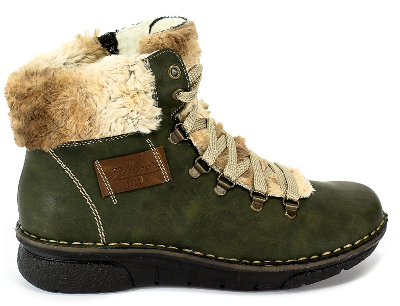 Trzewiki Rieker 73343-54 Green