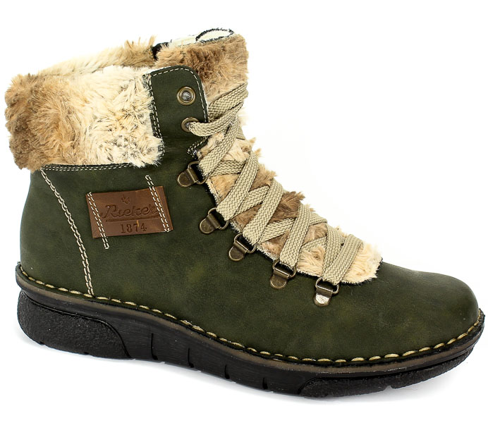 Trzewiki Rieker 73343-54 Green