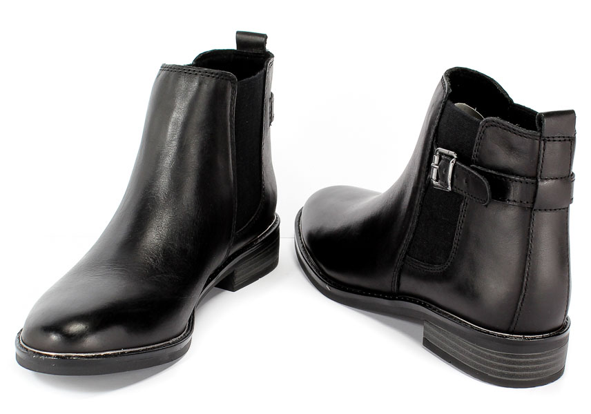 Botki Marco Tozzi 2-25300-21 002 Black Antic