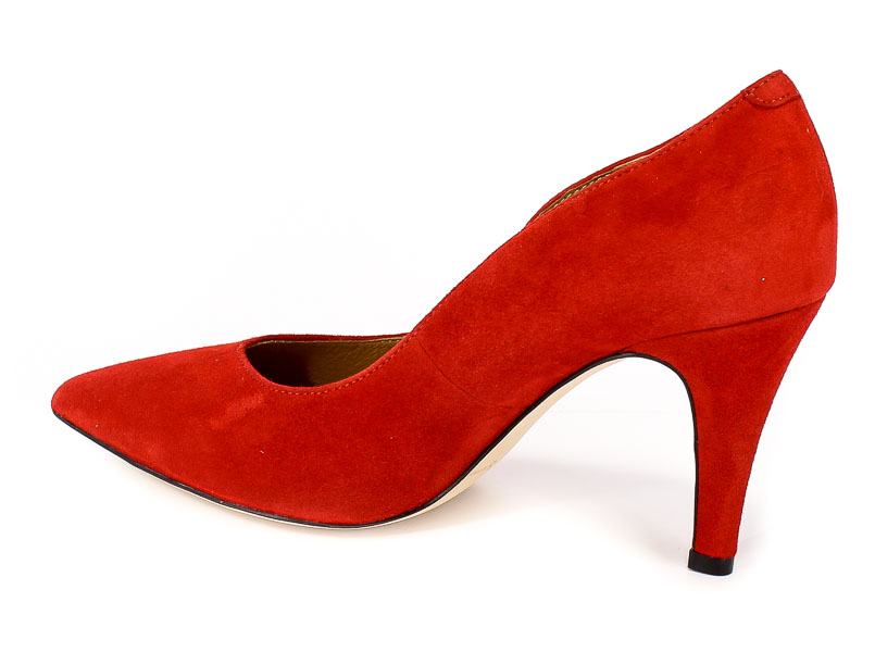 Czółenka Caprice 9-22412-21 530 Red Suede