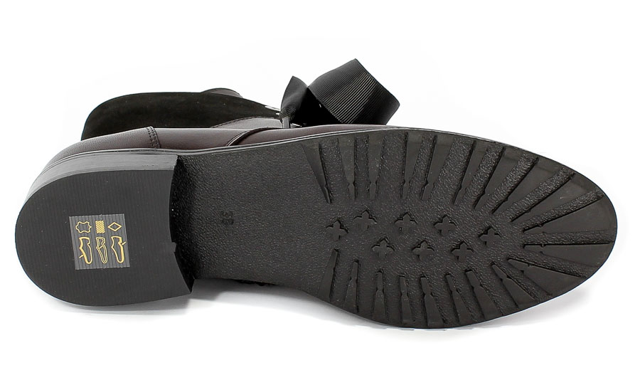 Trzewiki Eksbut 77-4753-I70/549-1G Bordo