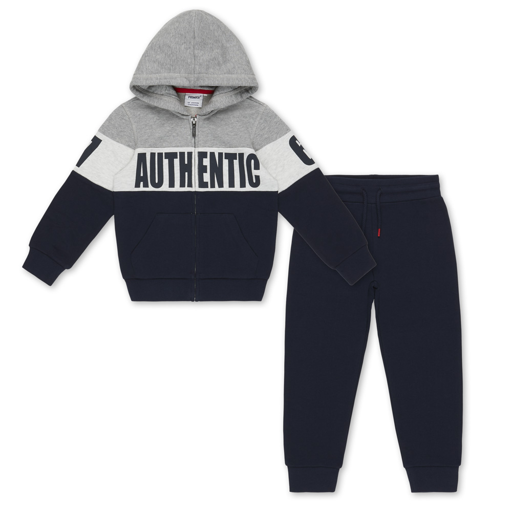 Komplet Primigi Outerwear 42182031 Szary/Granatowy 3-6 Lat