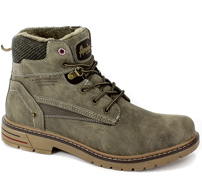 Trzewiki American 708148 Taupe