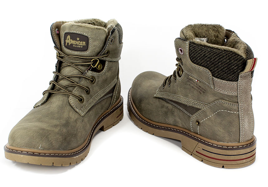 Trzewiki American 708148 Taupe