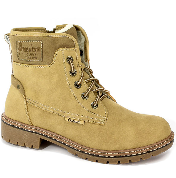 Trzewiki American TL1904-14 L.Beige