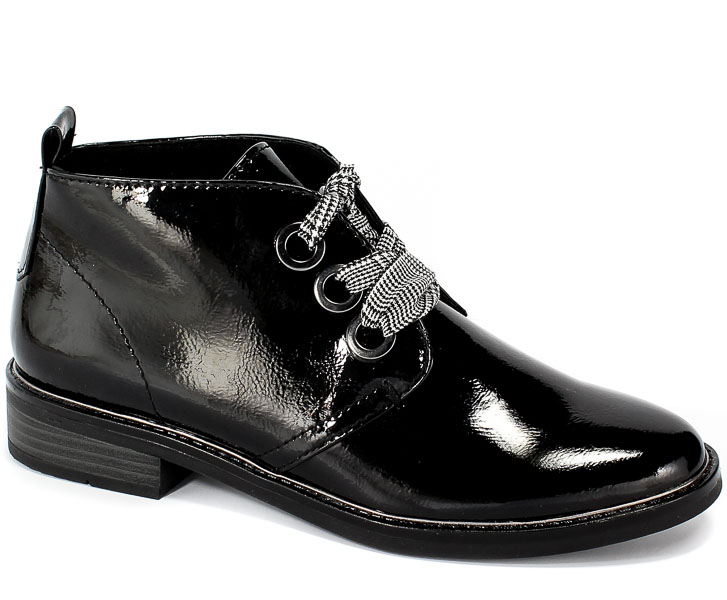 Trzewiki Marco Tozzi 2-25130-31 018 Black Patent
