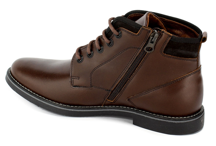 Trzewiki Krisbut 6448-2-4 Brąz