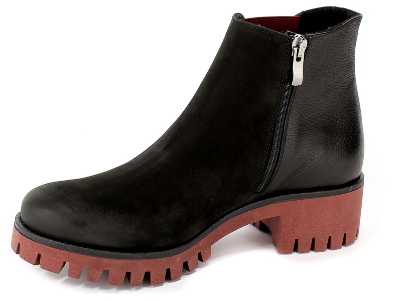 Botki Uncome 23123 Nero