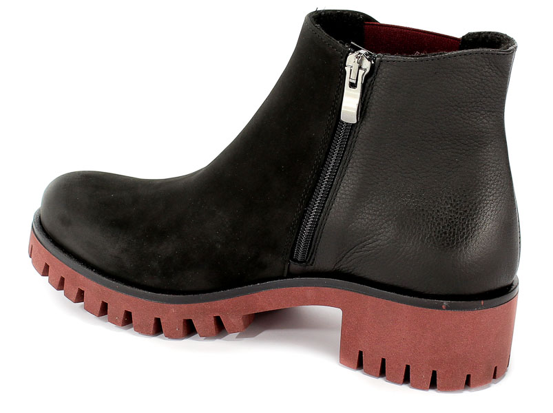 Botki Uncome 23123 Nero