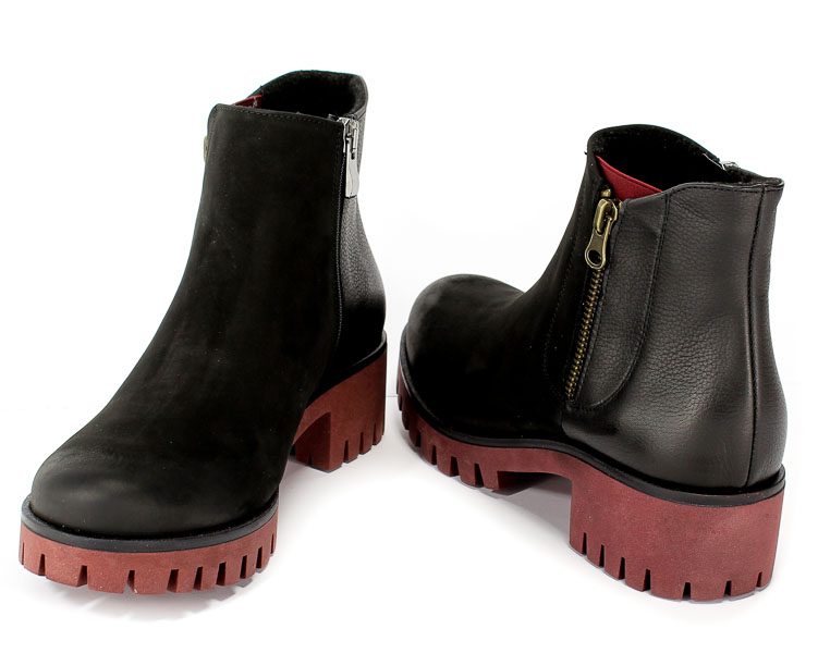 Botki Uncome 23123 Nero