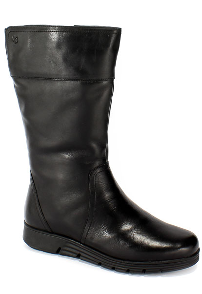 Pół Kozaki Caprice 9-26617-21 022 Black Nappa