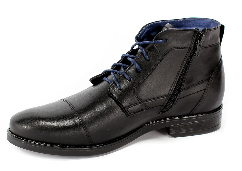 Trzewiki Euro moda Nko 680 Czarny D-4