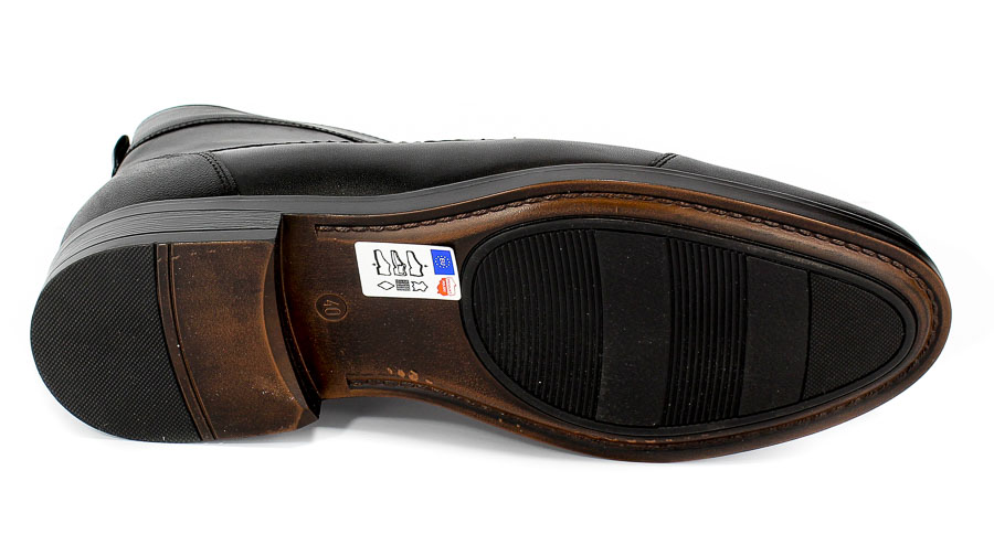Trzewiki Euro moda Nko 680 Czarny D-4