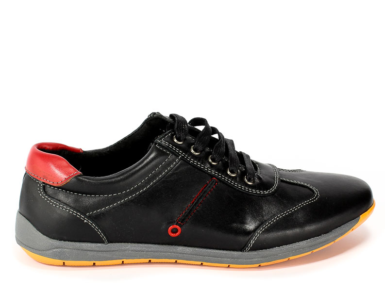 Półbuty New Age SH5062-1 Black