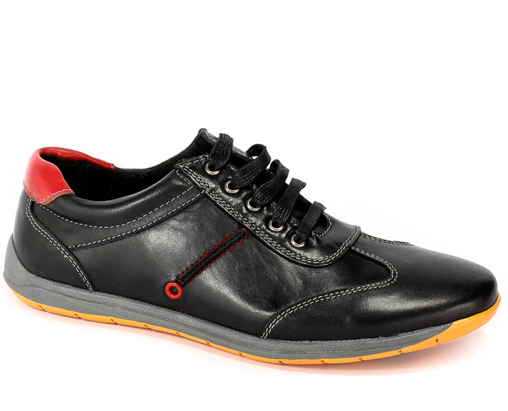 Półbuty New Age SH5062-1 Black