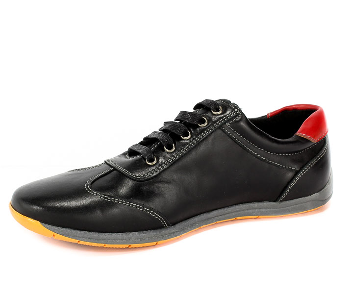 Półbuty New Age SH5062-1 Black