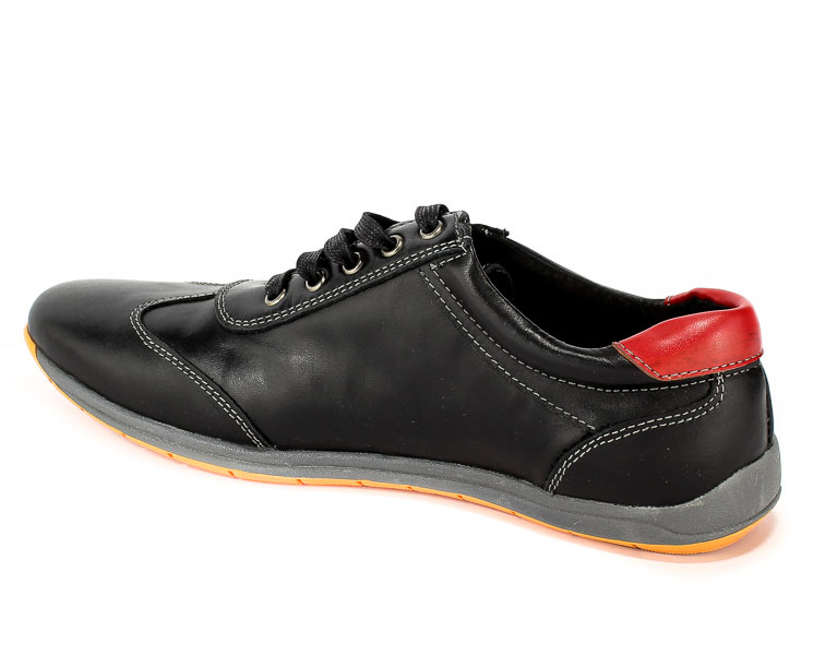 Półbuty New Age SH5062-1 Black