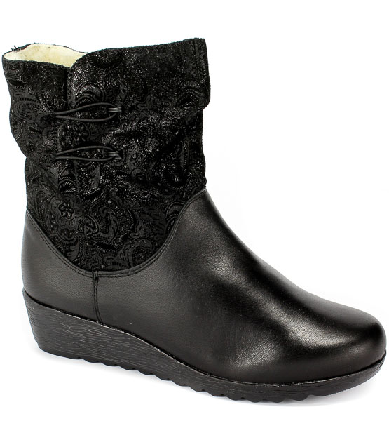 Trzewiki Rieker X2474-00 Black