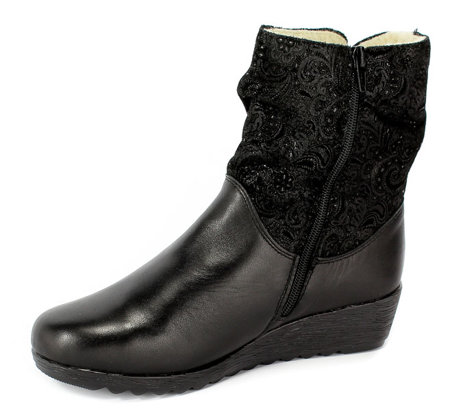 Trzewiki Rieker X2474-00 Black