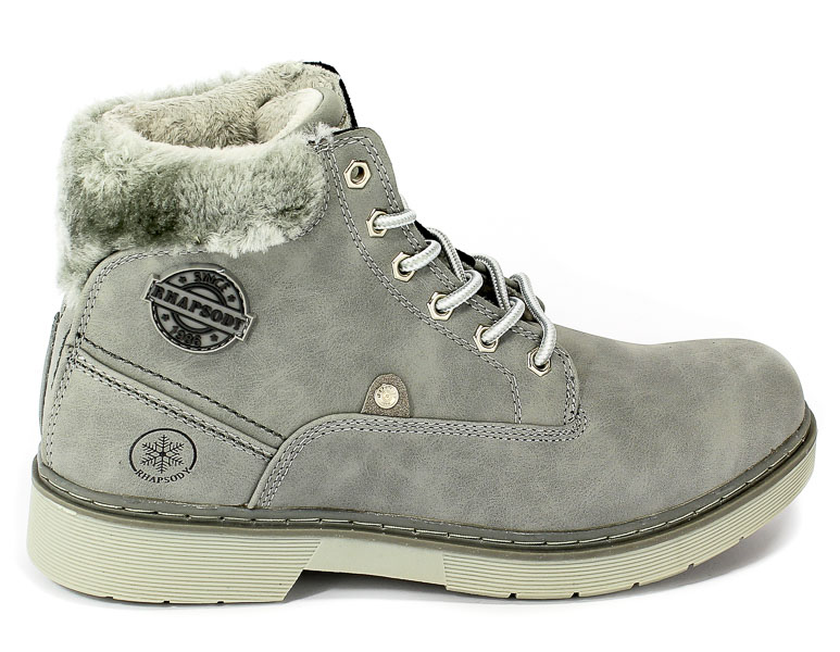 Trzewiki American 708145-W-A Grey