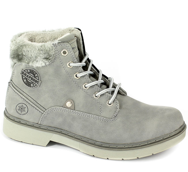 Trzewiki American 708145-W-A Grey