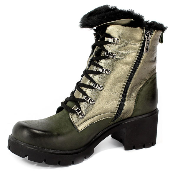 Botki Simen 0984A S2080/VS04 Stare Złoto