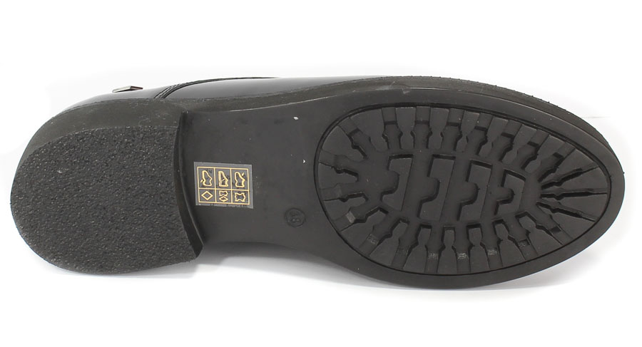Półbuty Boccato 0395-11 17K Woman 20.86 Black Ptnt