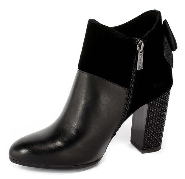 Botki Ann Mex 8285-1 01S+01W Czarny