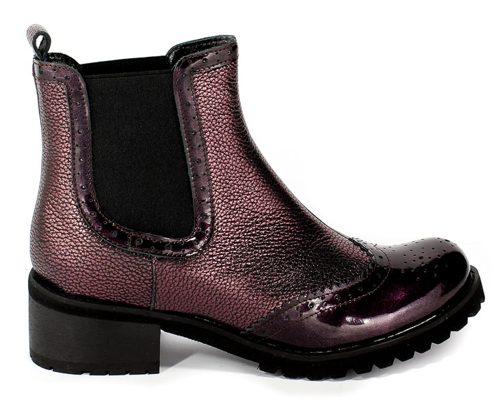 Botki Maccioni 802 Fioletowy