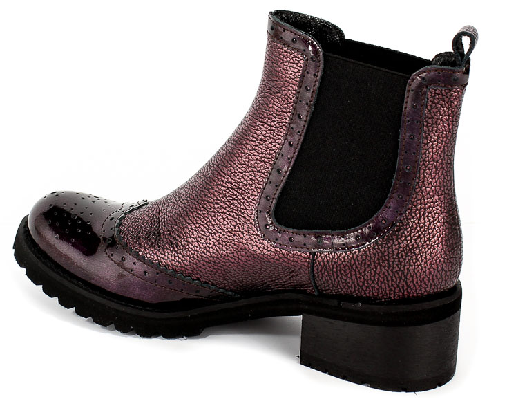 Botki Maccioni 802 Fioletowy