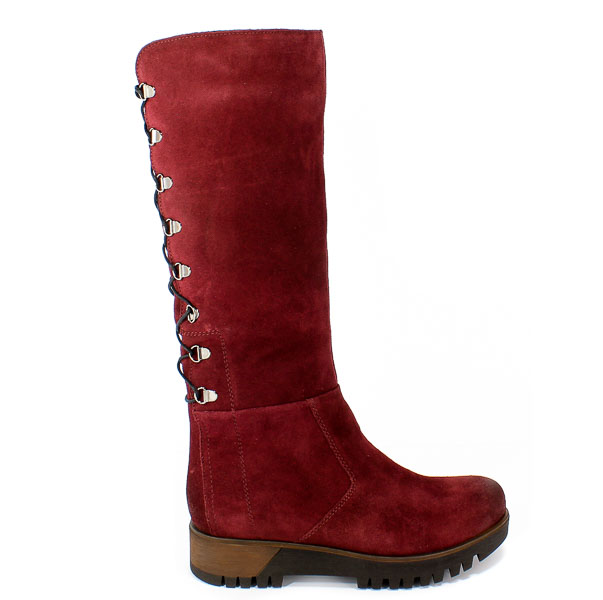 Kozaki Pollonus 5-1002-005 Bordo Welur