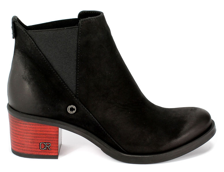 Botki Carinii B3705/NC-360-000-POL-861 Czarny