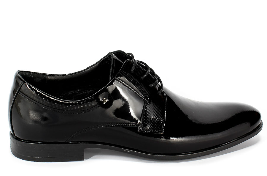 Półbuty Euro Moda Tap E-6000/P11-324-335-030 Black