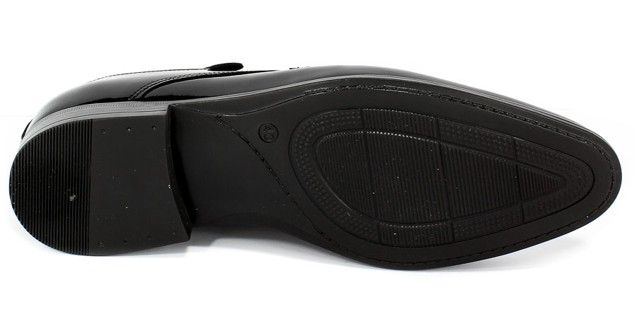 Półbuty Euro Moda Tap E-6000/P11-324-335-030 Black