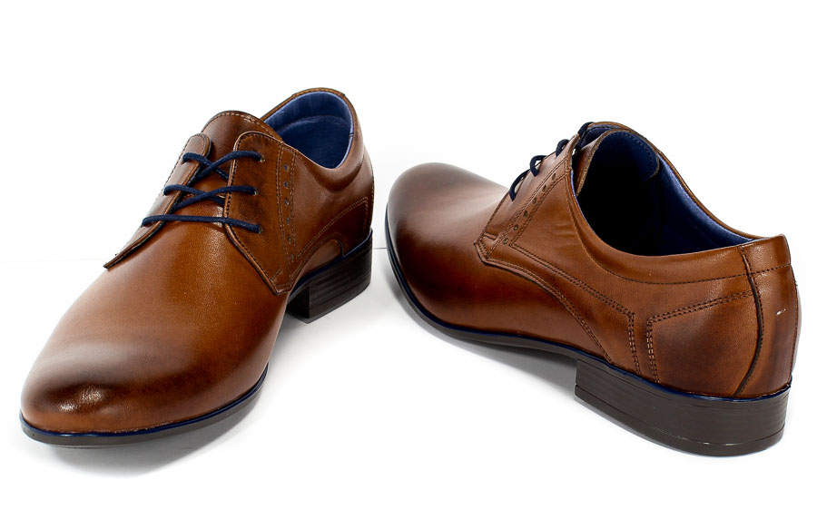 Półbuty Euro Moda Tap B-5976/.-186-21437-105+ Brown