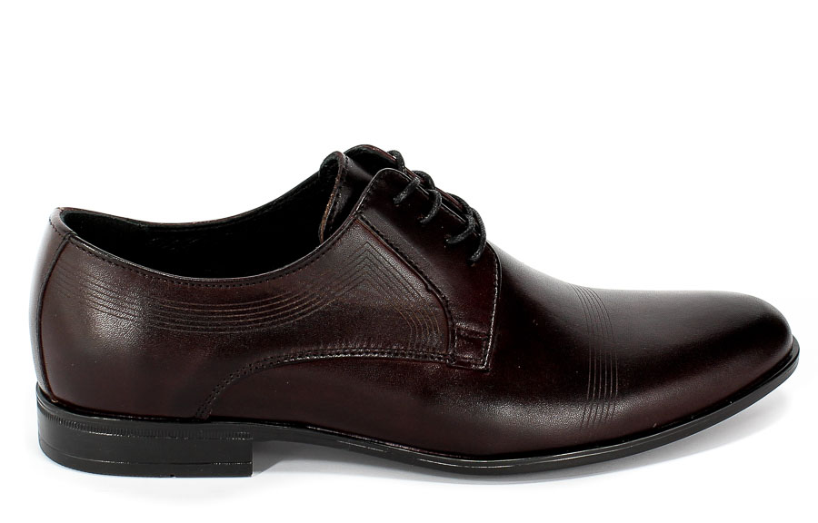 Półbuty Euro Moda Tap W-5968/L39-179-321-484 Maroon