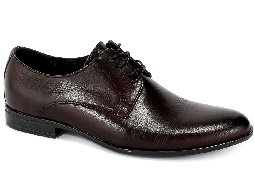 Półbuty Euro Moda Tap W-5968/L39-179-321-484 Maroon