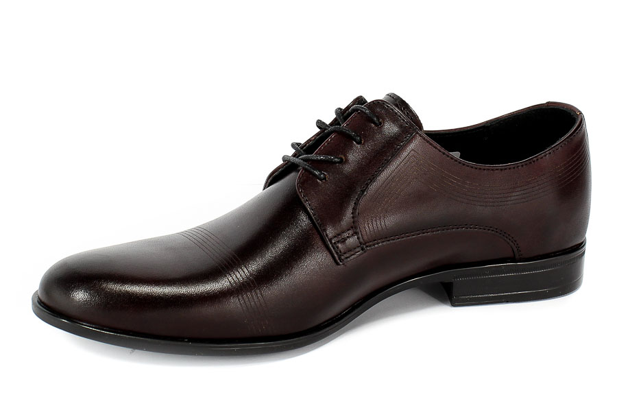 Półbuty Euro Moda Tap W-5968/L39-179-321-484 Maroon