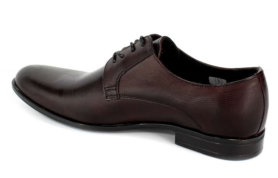 Półbuty Euro Moda Tap W-5968/L39-179-321-484 Maroon
