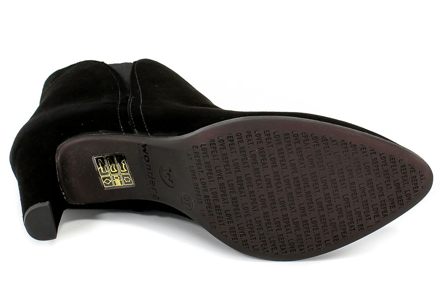 Botki Wonders M-2622 Ante I Negro