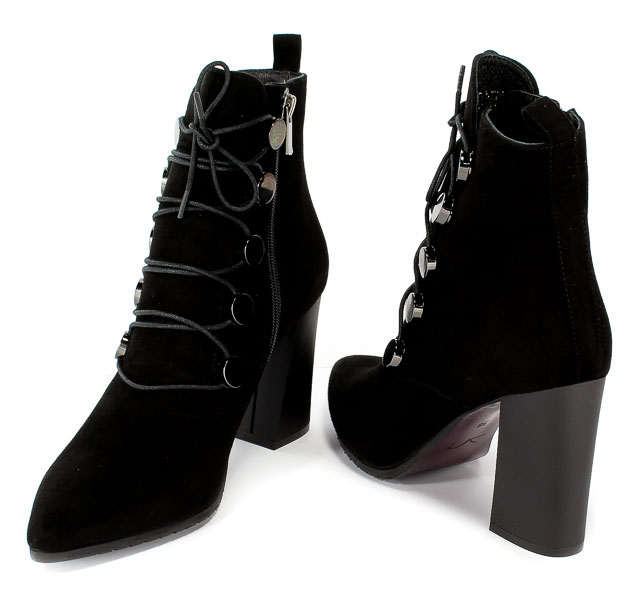 Botki Visconi 2550200/200 Nero Wel Koc